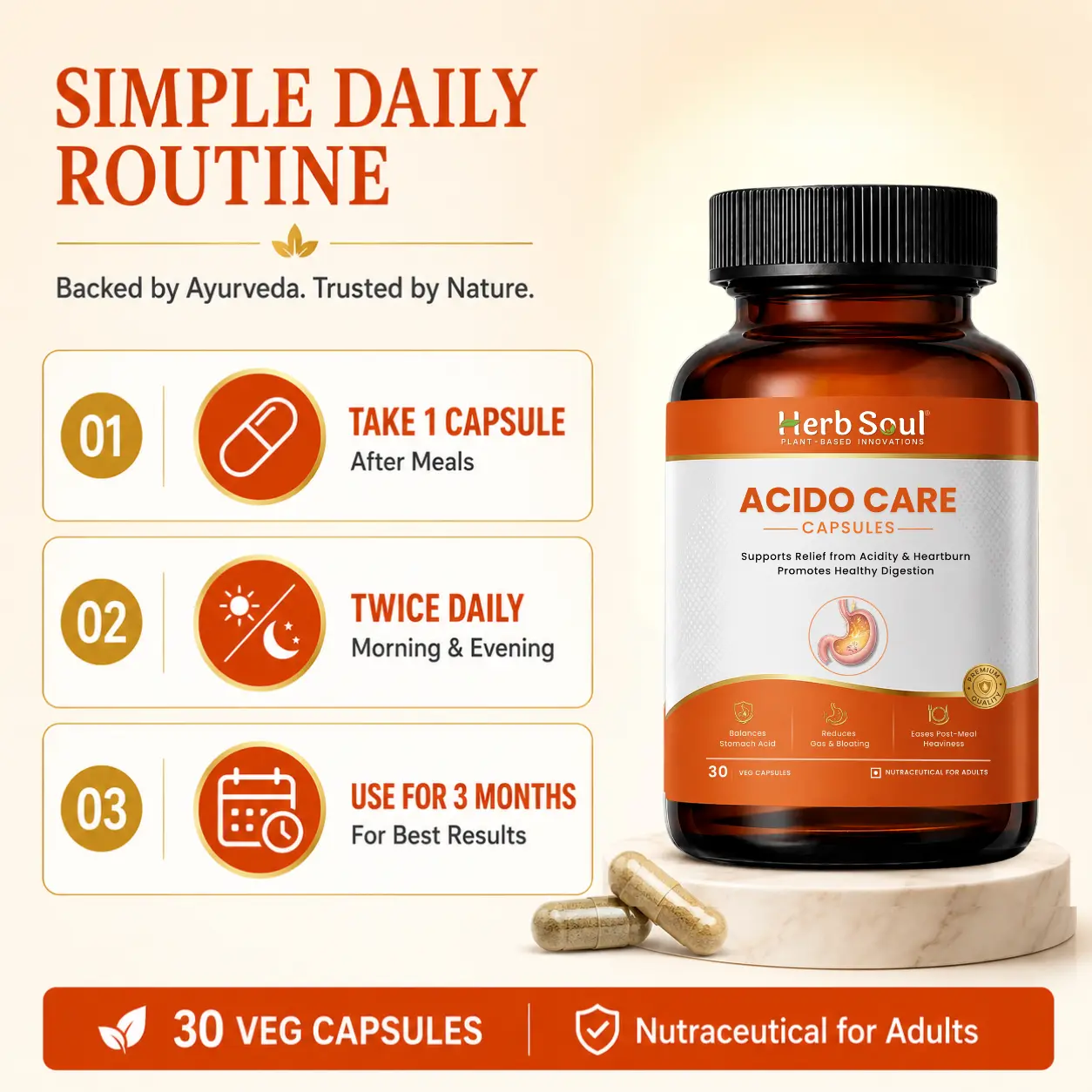 How to Use Acido Care Capsules