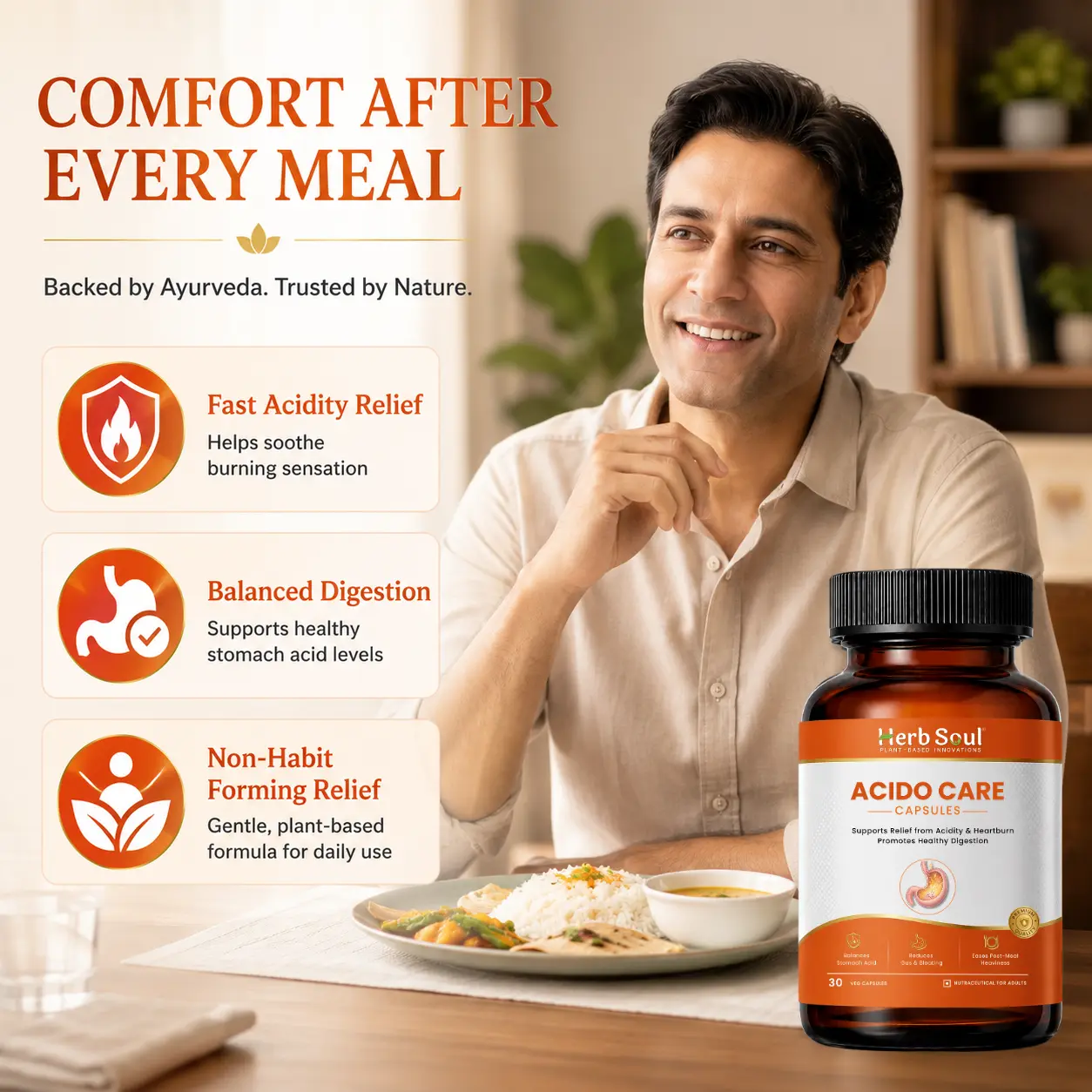 Daily Acidity Relief Support