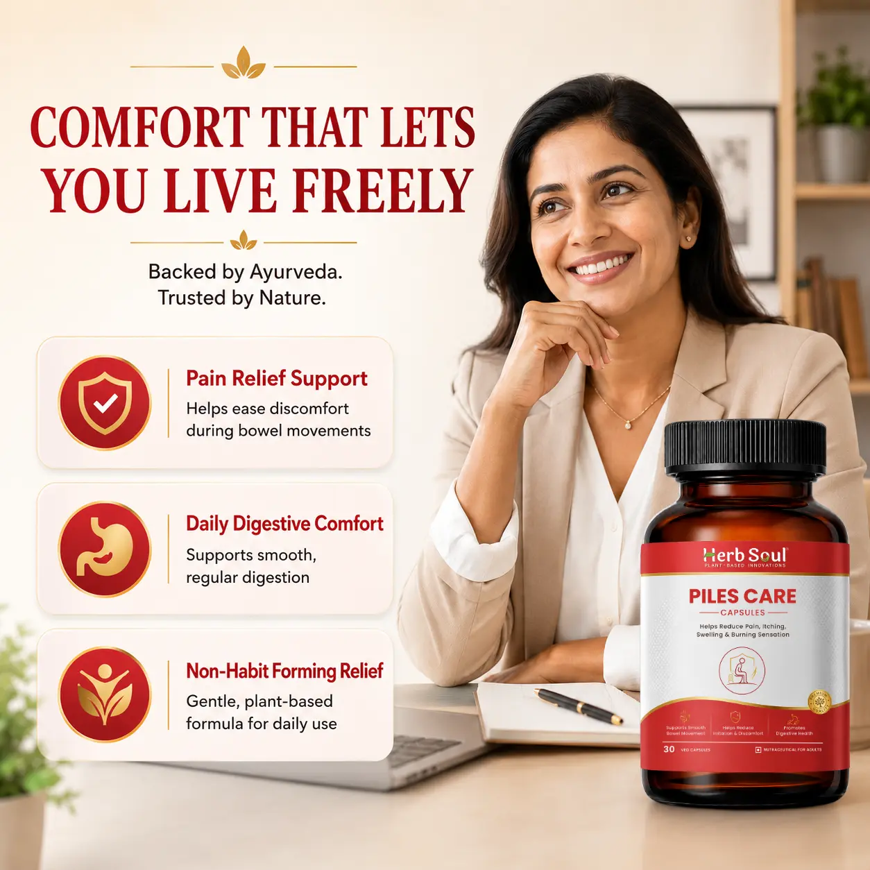 Daily Piles Relief Support